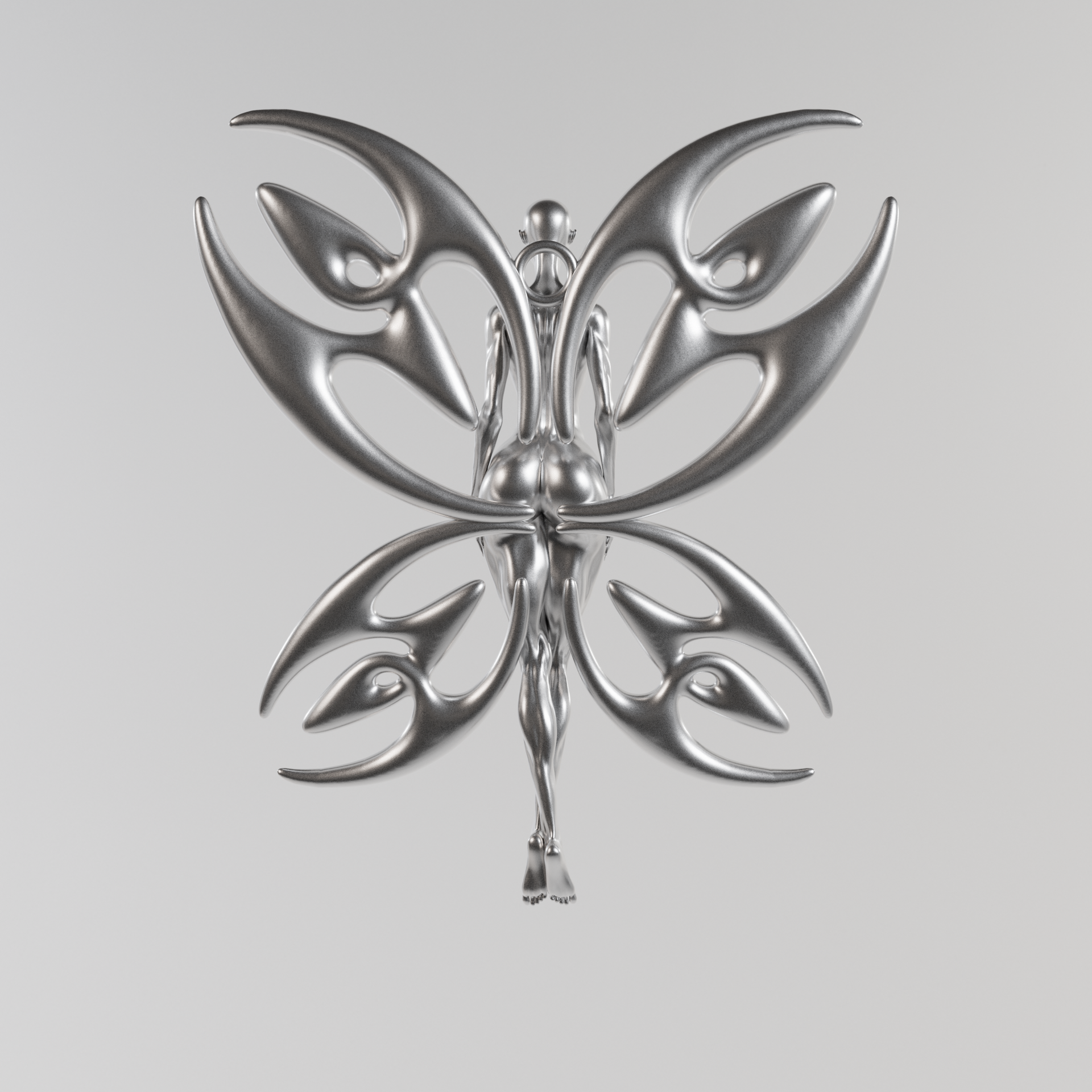 SYDORIA X JASON EBEYER Silver HI-FORM Pendant