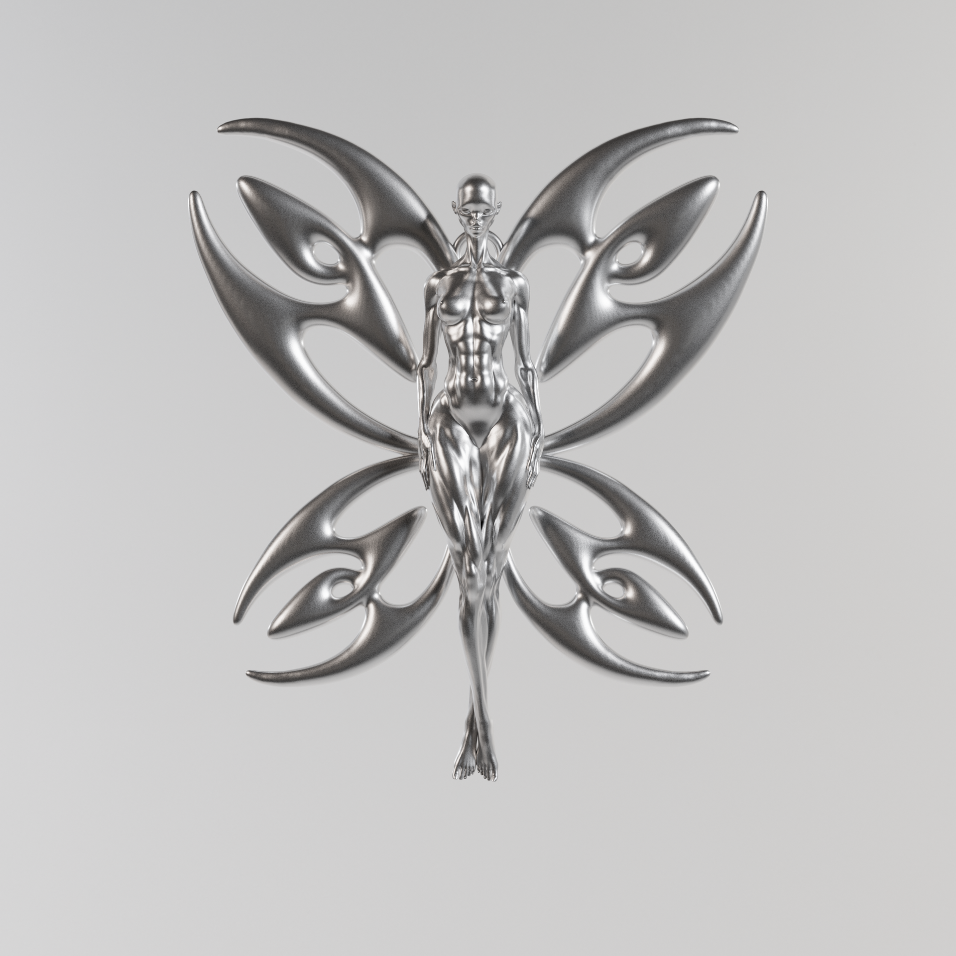 SYDORIA X JASON EBEYER Silver HI-FORM Pendant