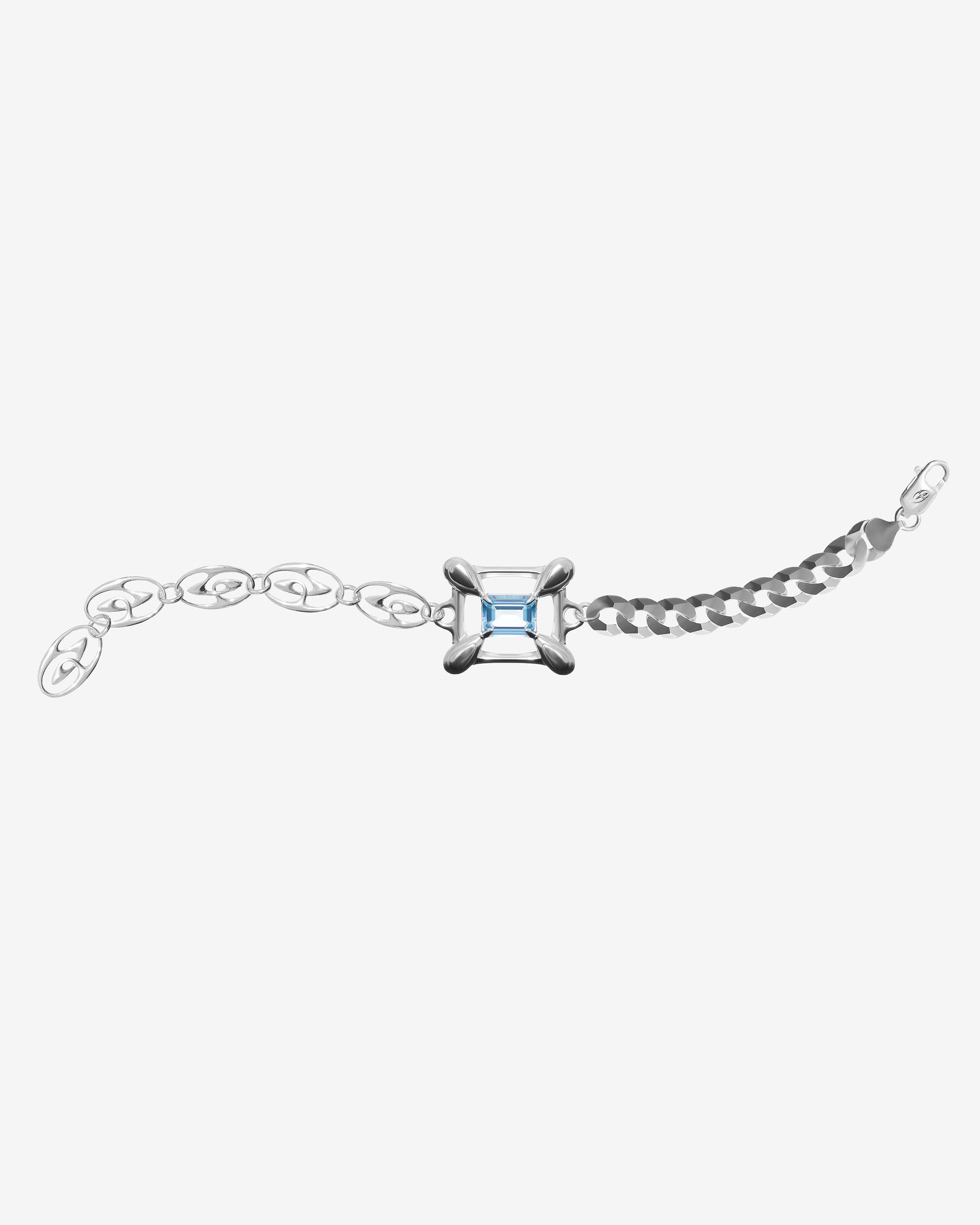 Cage topaz bracelet.
