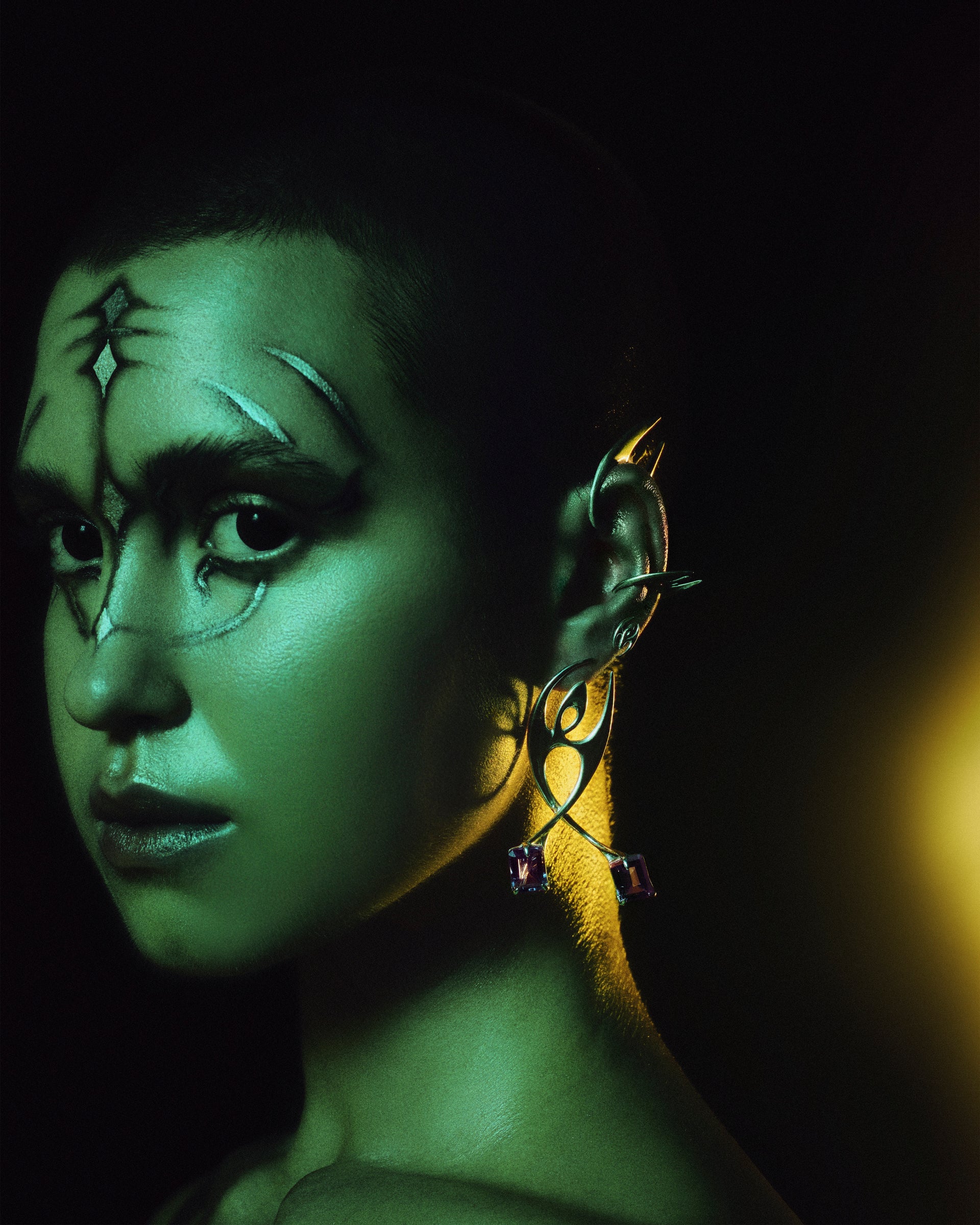 Sydoria Serpentine earrings.