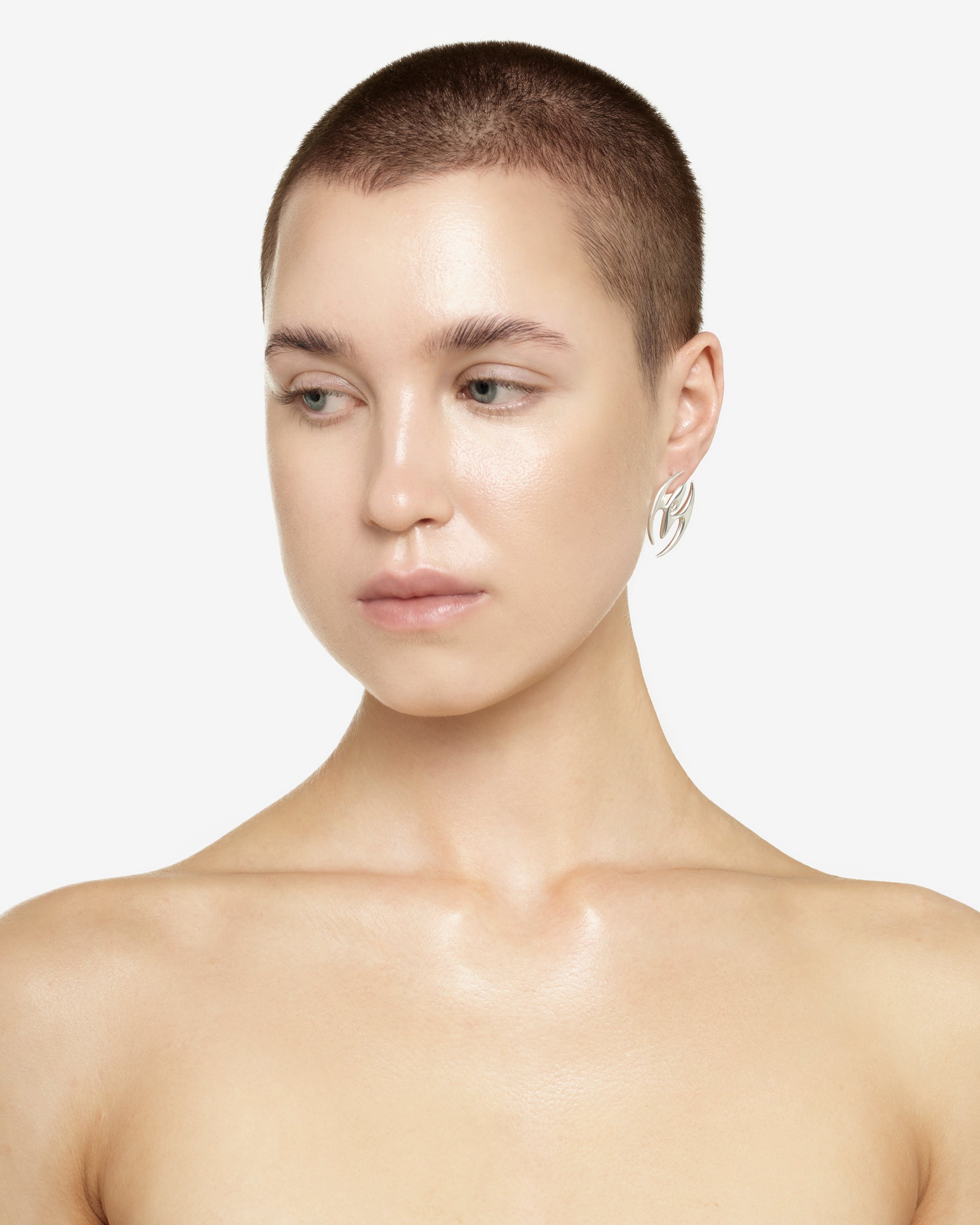 SYDORIA EARRING SILVER.