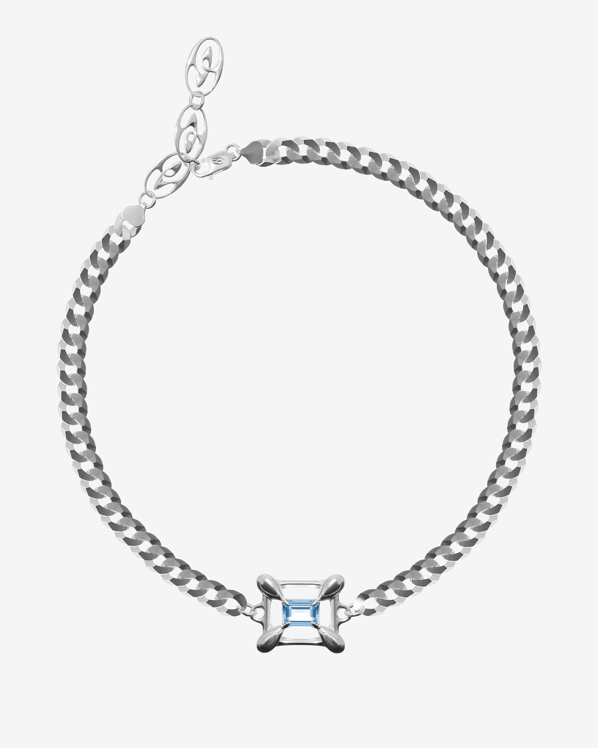 CAGE TOPAZ NECKLACE.
