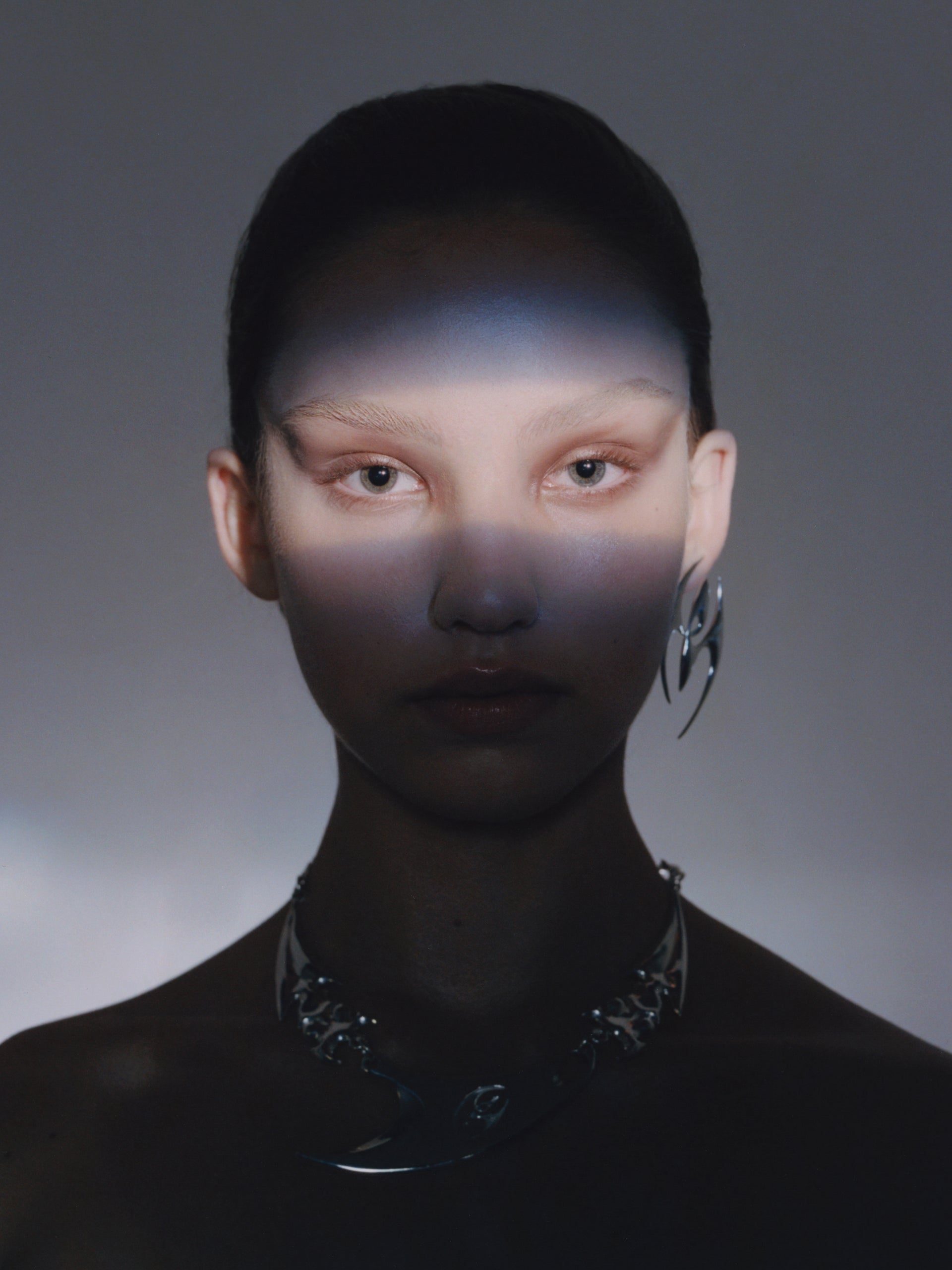 SYDORIA BIG EARRING SILVER.