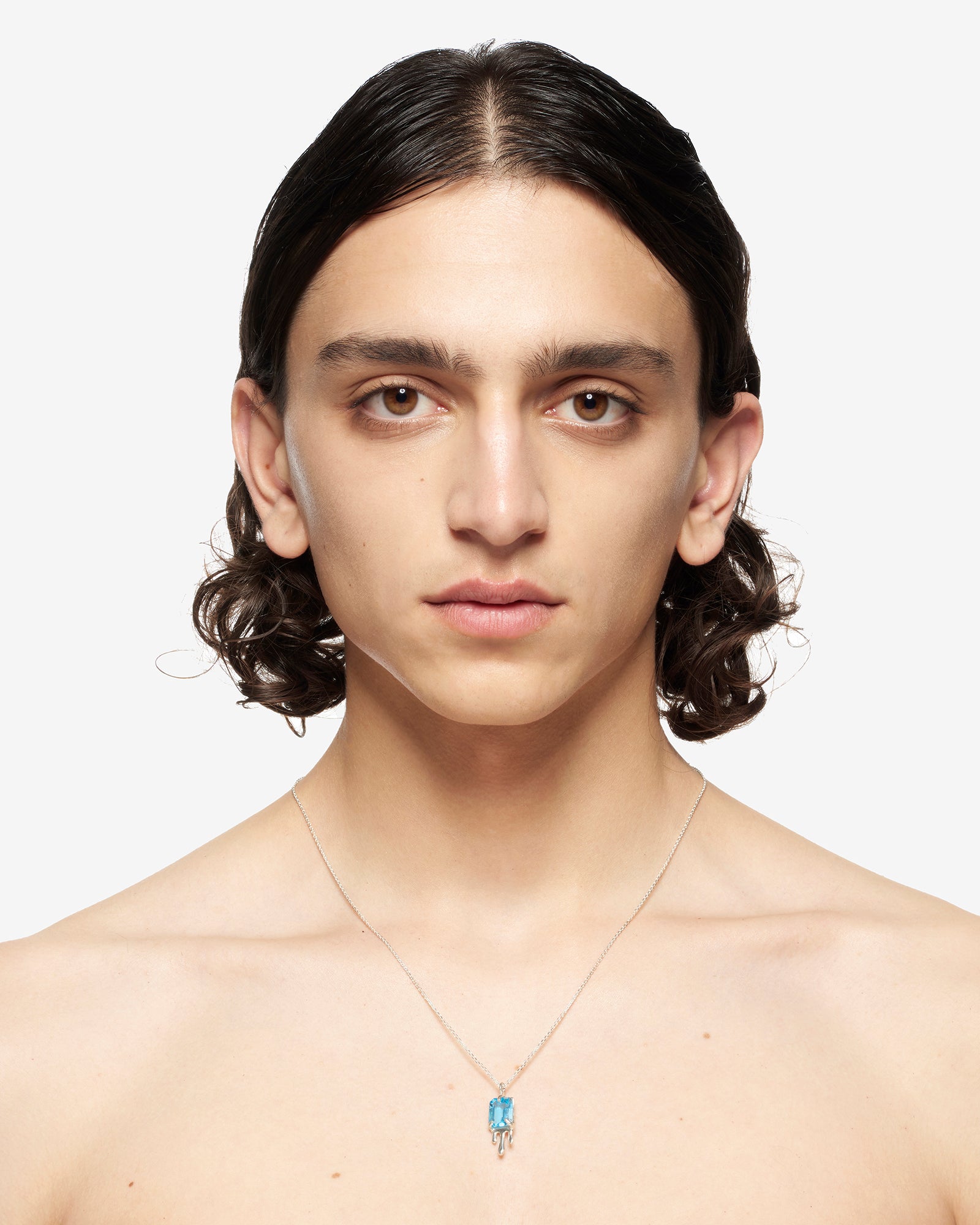 FLUID TOPAZ NECKLACE.