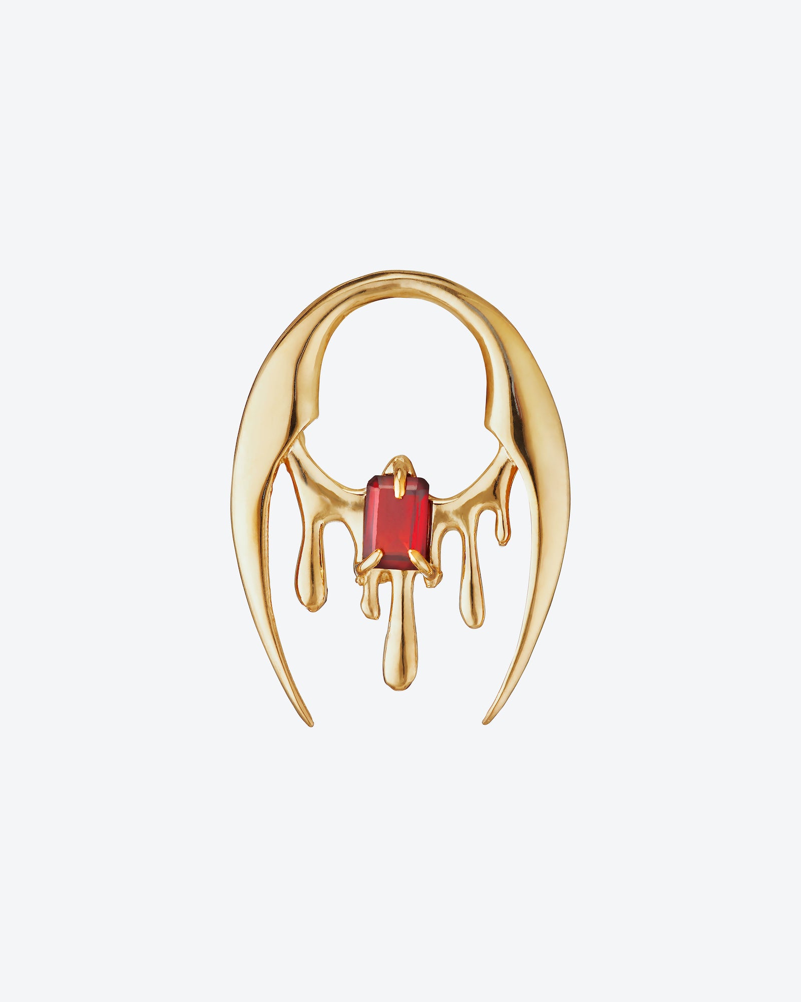 SPHERA GARNET EARRING.