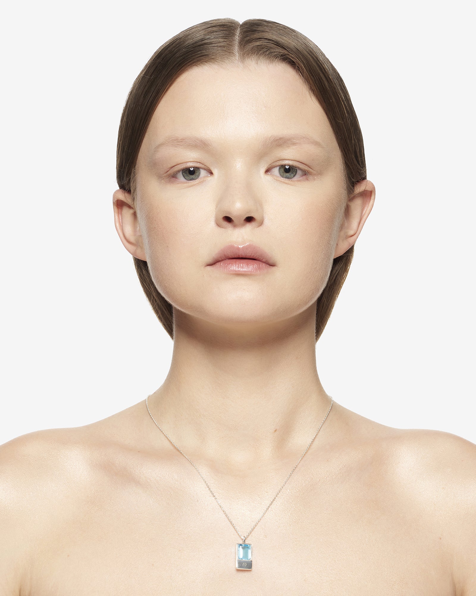 SYDORIA TECH NECKLACE SILVER.