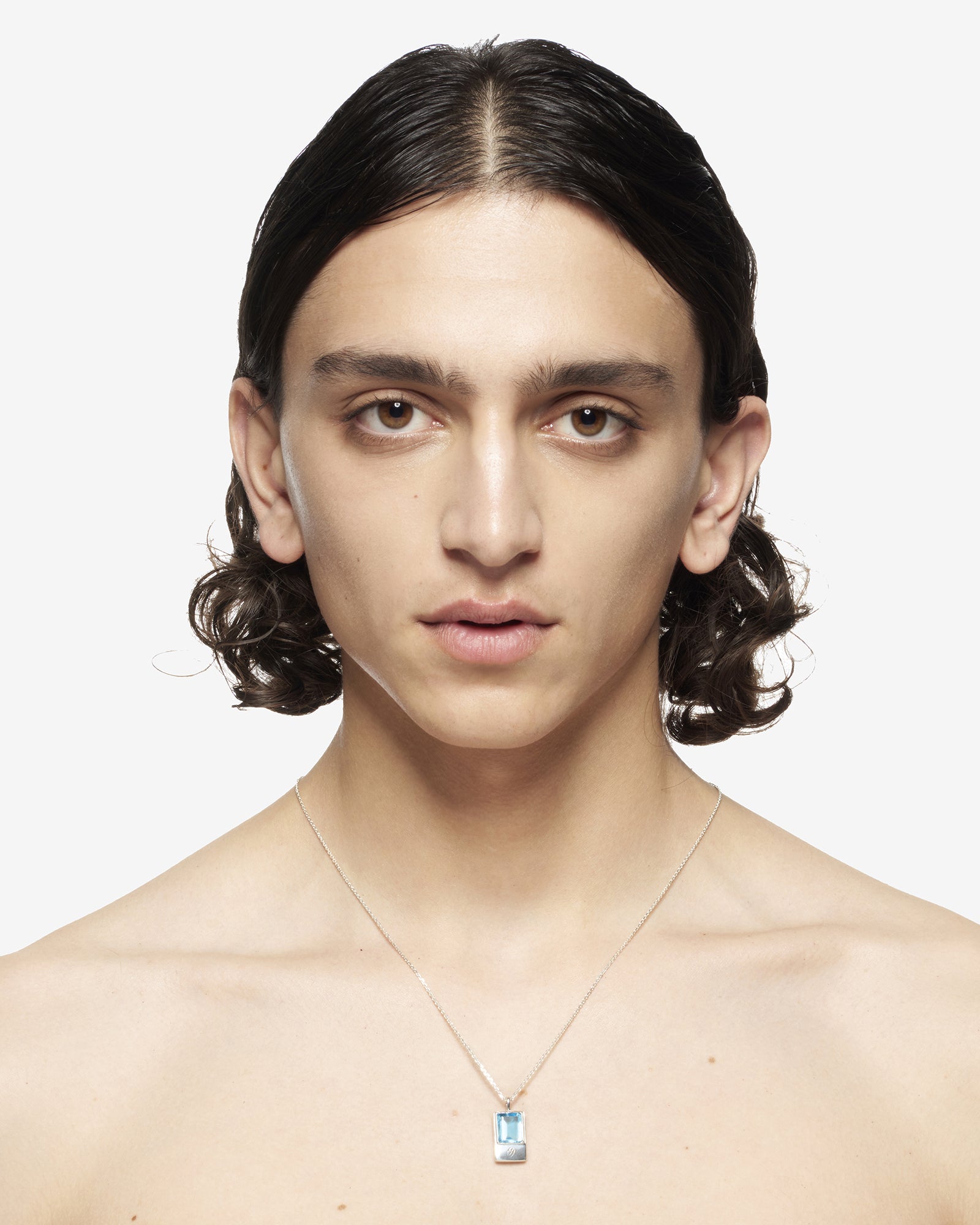 SYDORIA TECH NECKLACE SILVER.