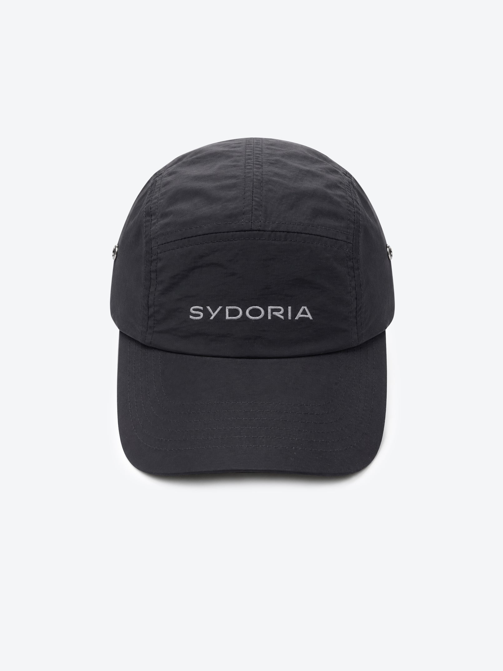SYDO 5-PANEL CAP BLACK