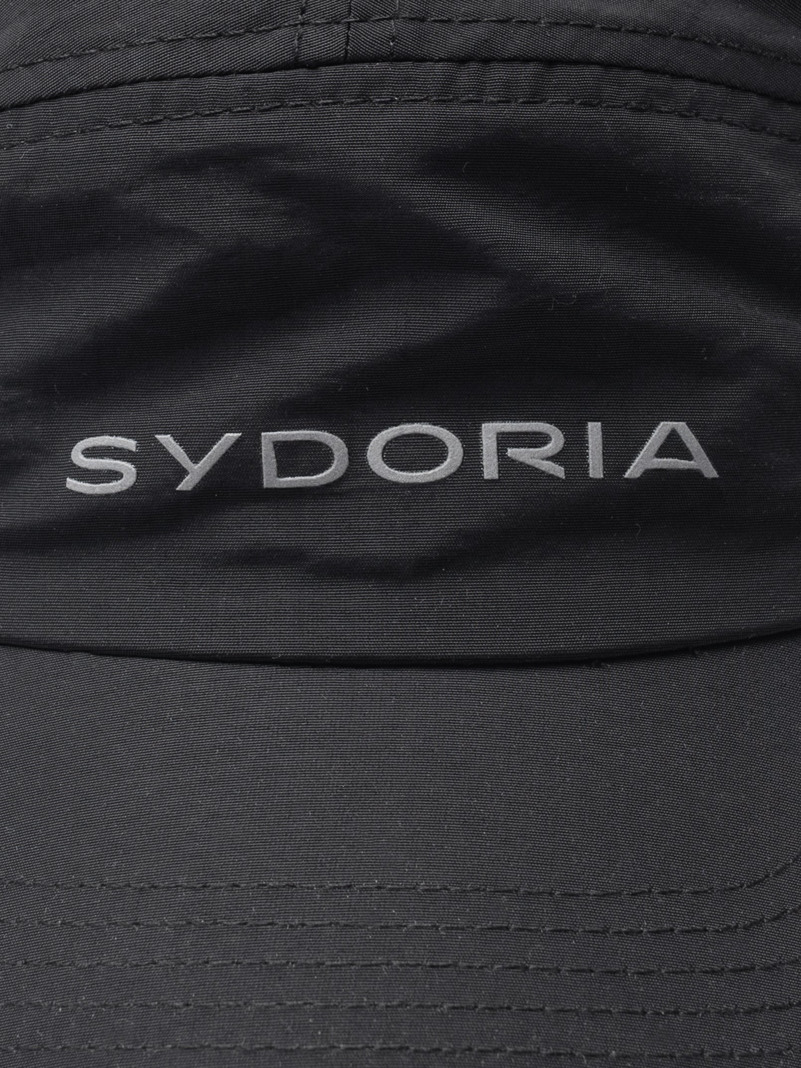SYDO 5-PANEL CAP BLACK