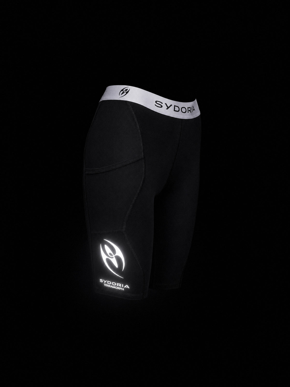 Activated short tights BLACK (MAN)