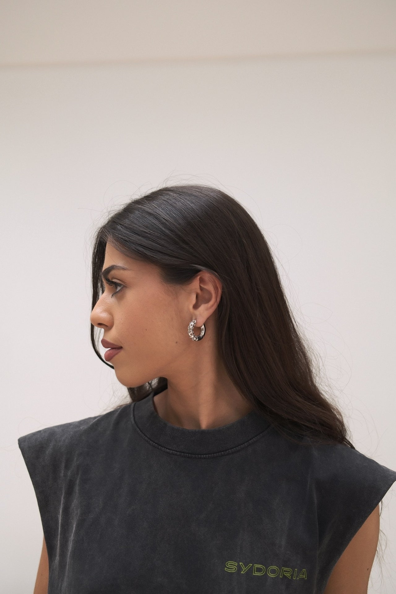 O EARRING SILVER