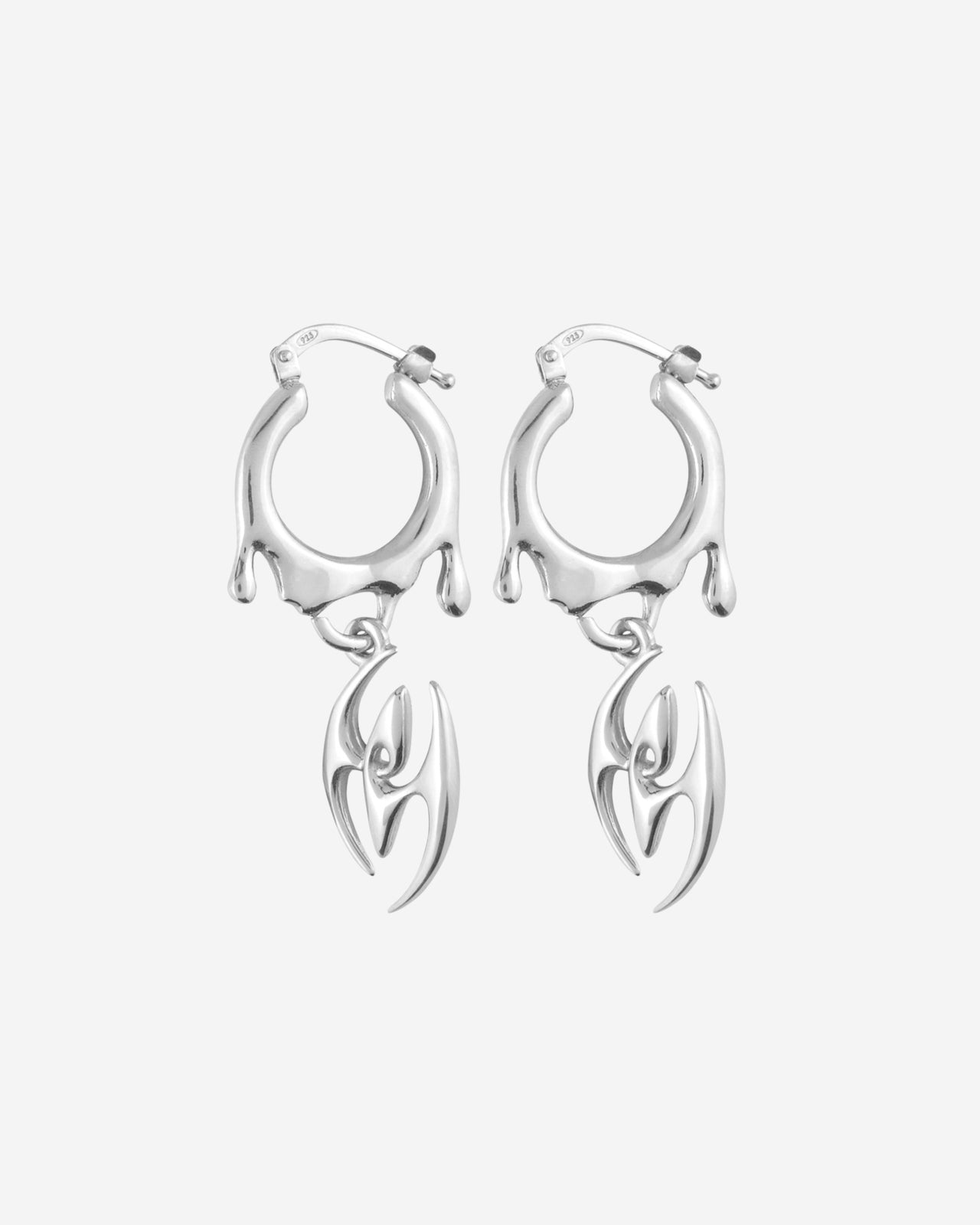 FLUID MOBILE EARRING SILVER
