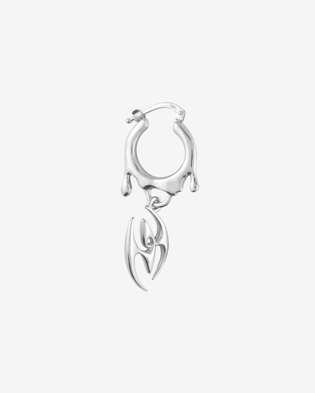 FLUID MOBILE EARRING SILVER