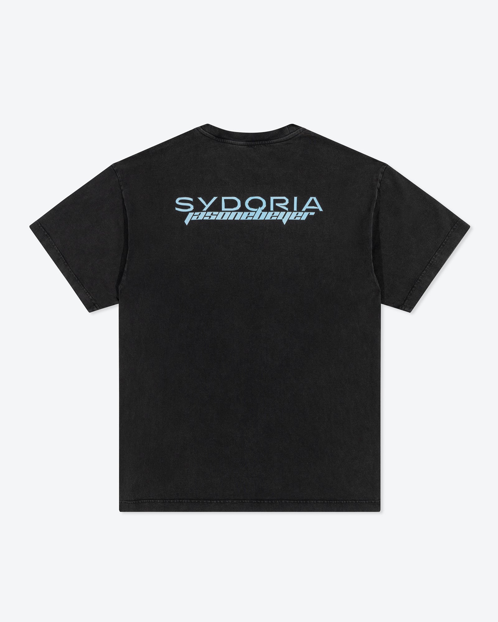 SYDORIA X JASON EBEYER T-shirt RE-FORM III Black Washed