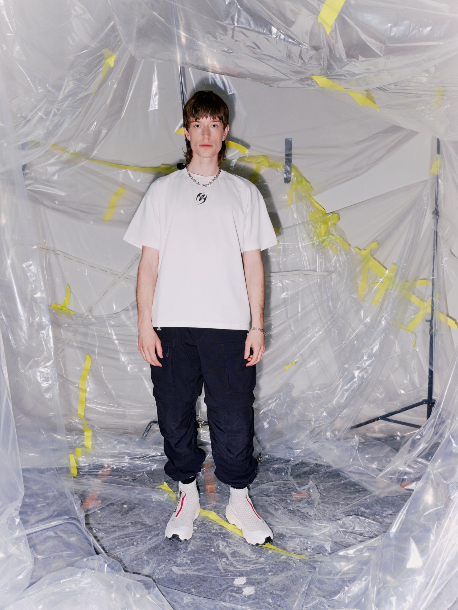 SYDORIA X JASON EBEYER T-shirt HI-FORM White