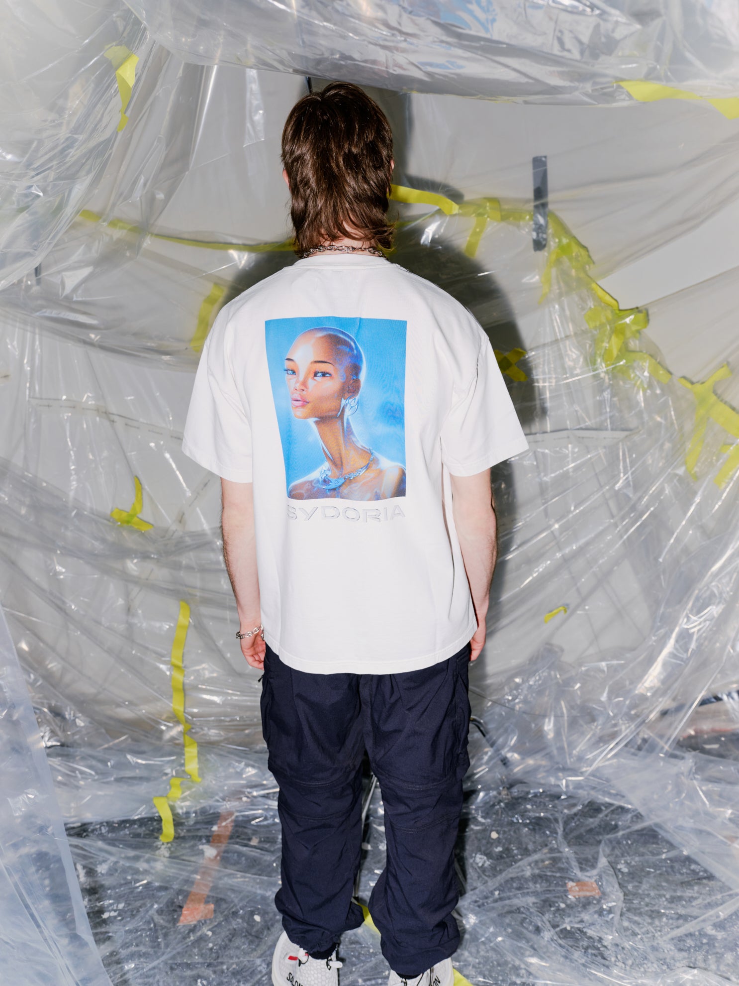 SYDORIA X JASON EBEYER T-shirt HI-FORM White