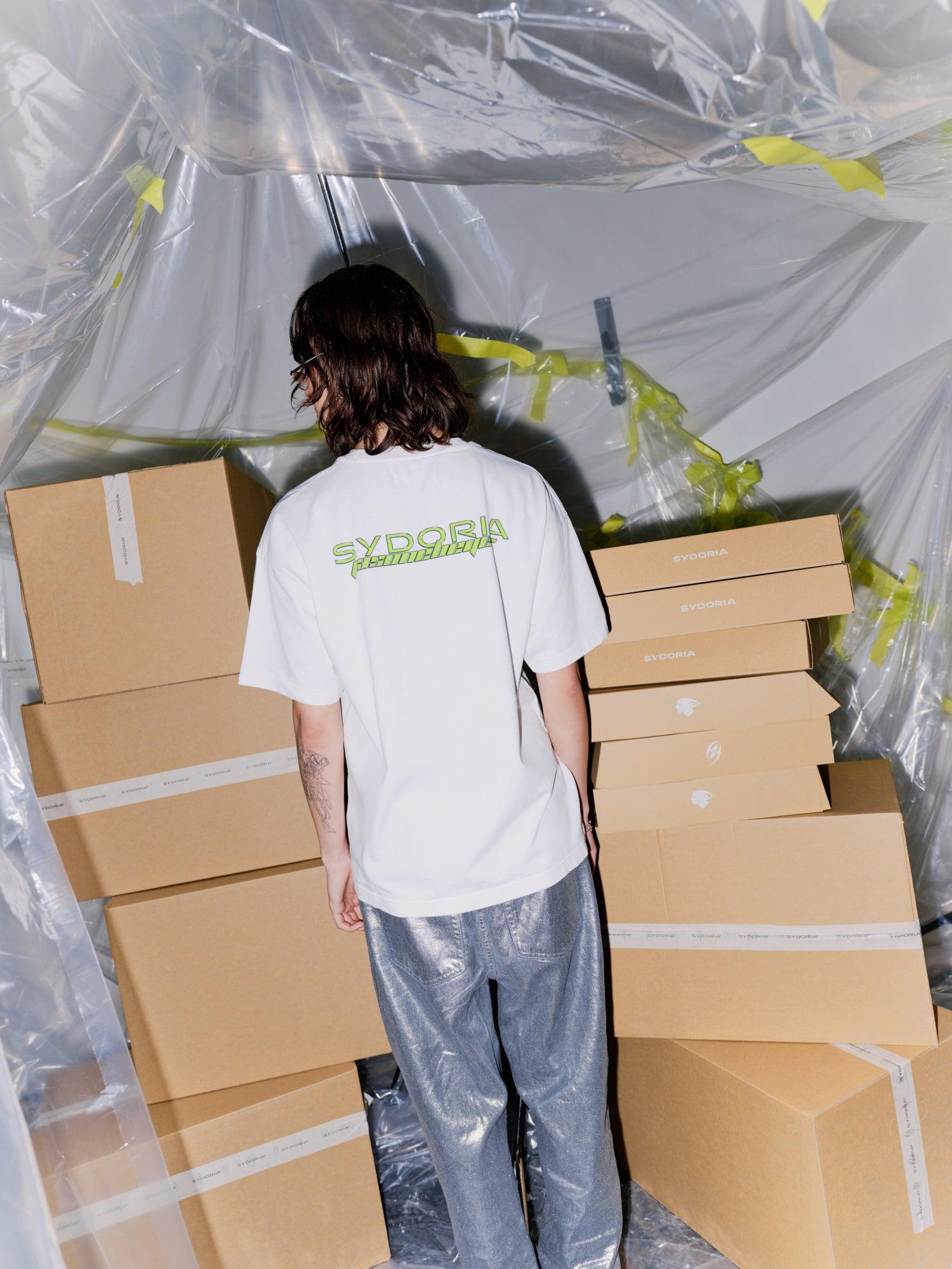SYDORIA X JASON EBEYER T-shirt RE-FORM I White