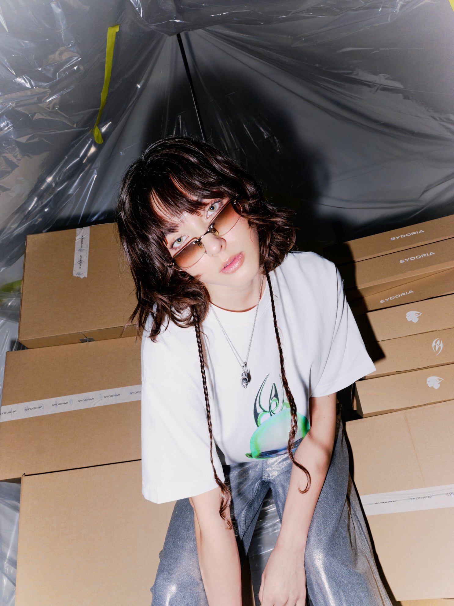 SYDORIA X JASON EBEYER T-shirt RE-FORM I White