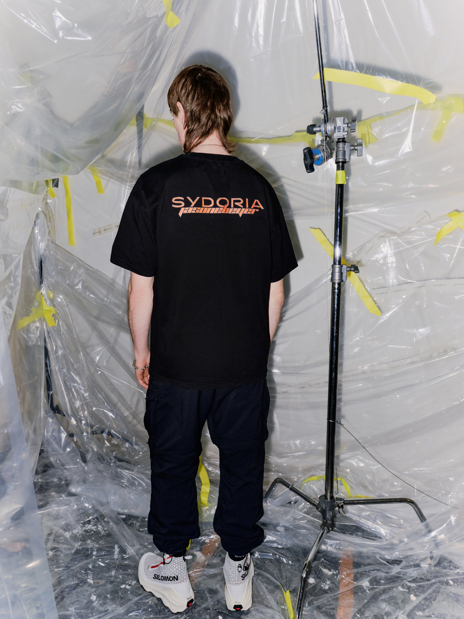 SYDORIA X JASON EBEYER T-shirt RE-FORM II Black