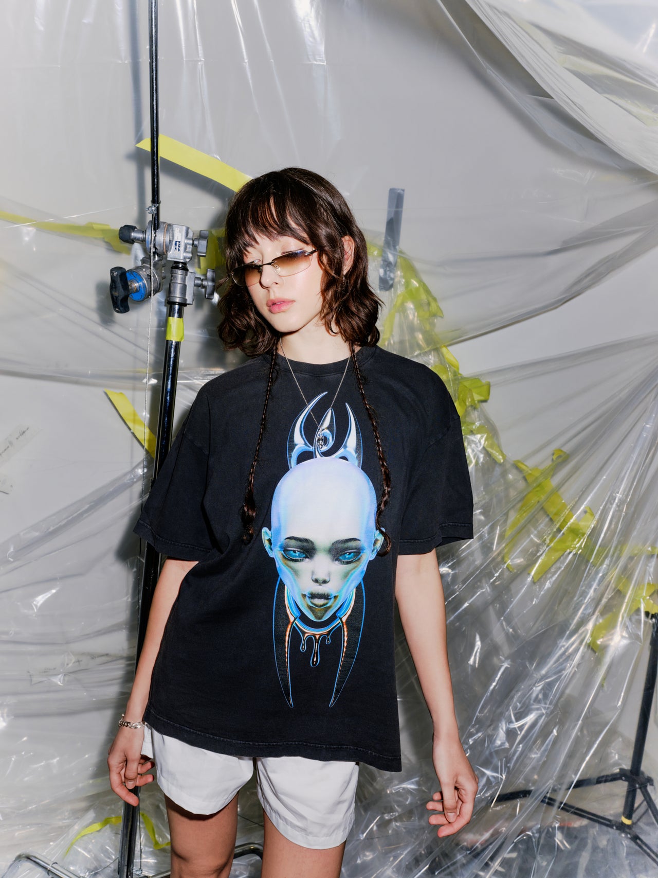 SYDORIA X JASON EBEYER T-shirt RE-FORM III Washed Black