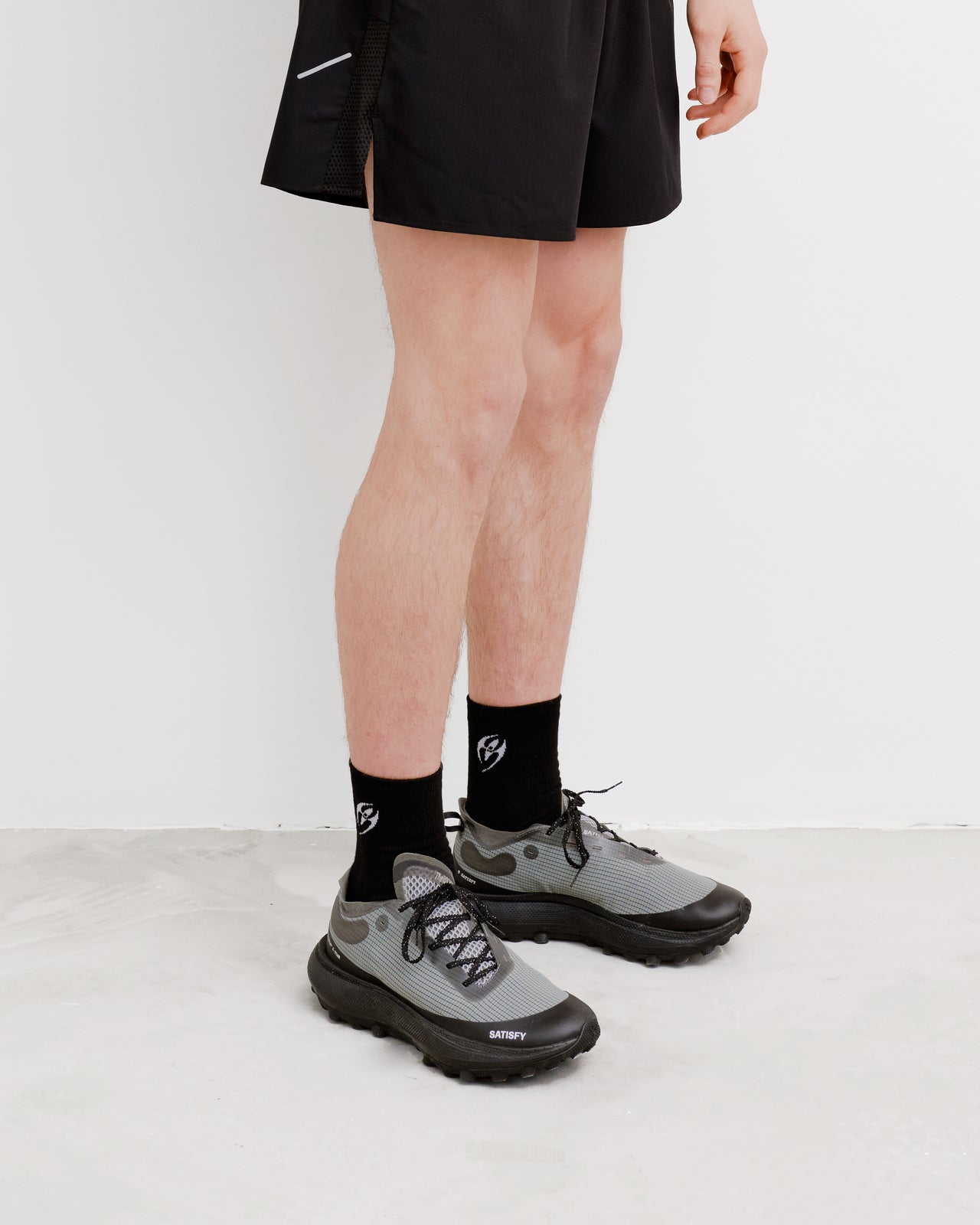 LOGO SOCKS BLACK