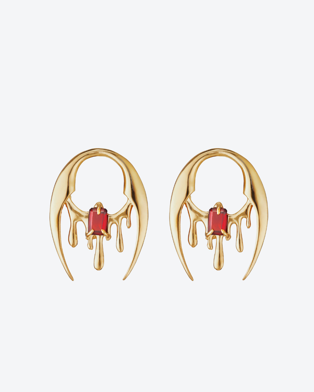SPHERA GARNET EARRING